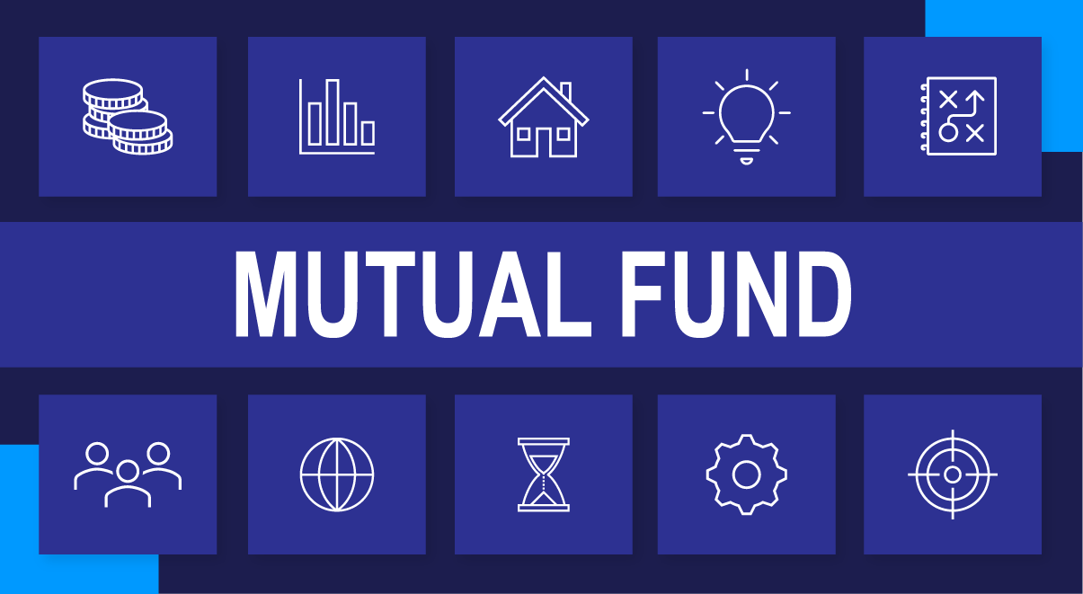 mutual fund concept art graphic