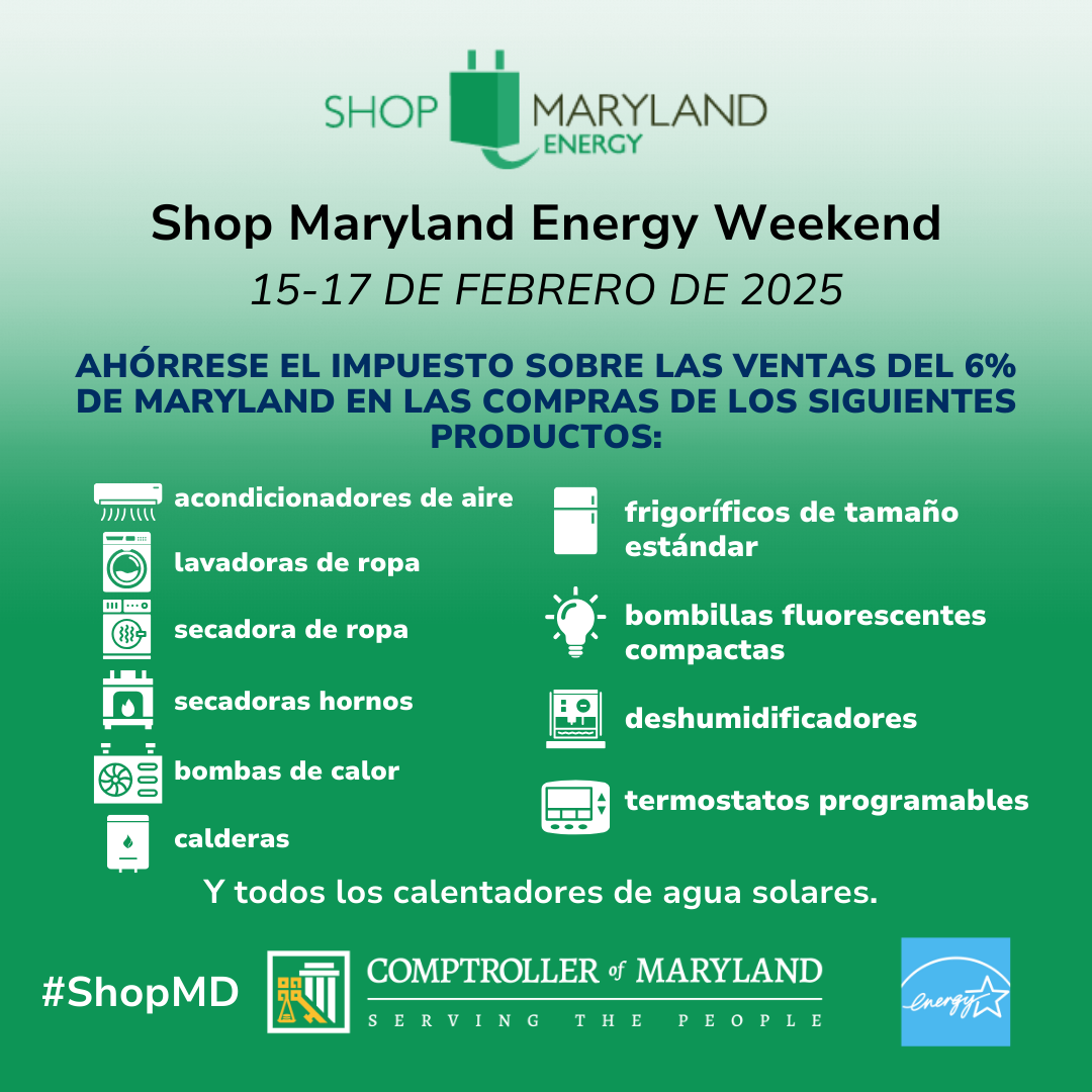 Shop MD Energy 2025 Spanish