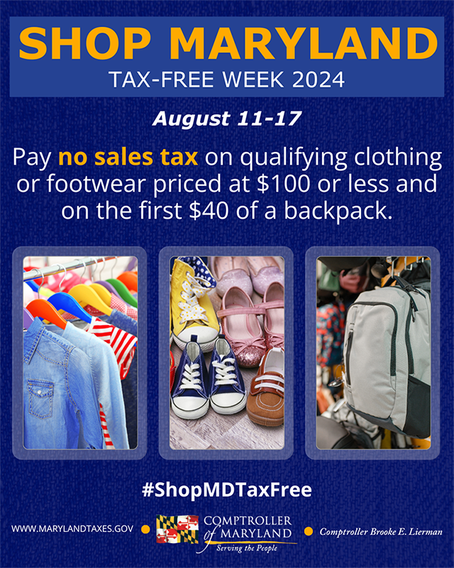 Tax Free Week