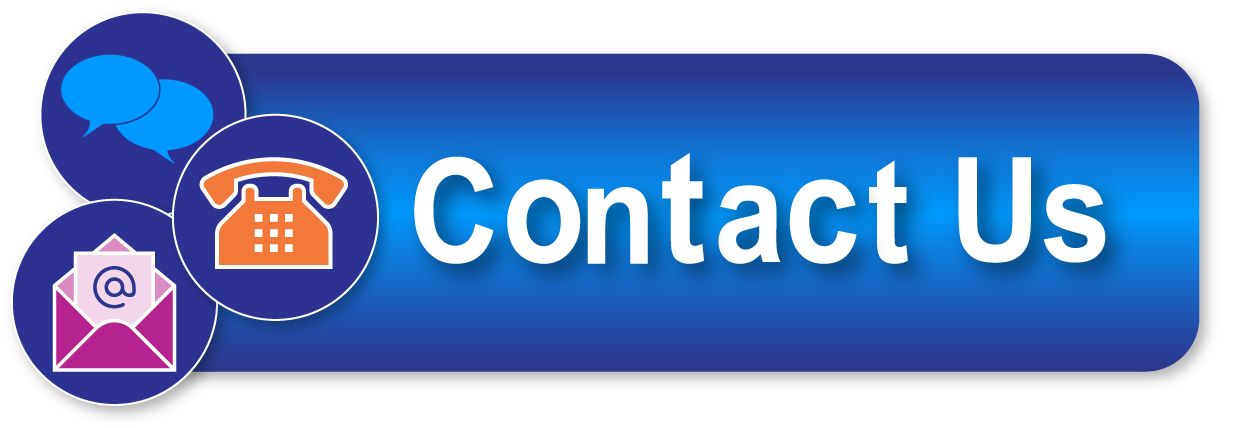 Contact us badge with contact method icons