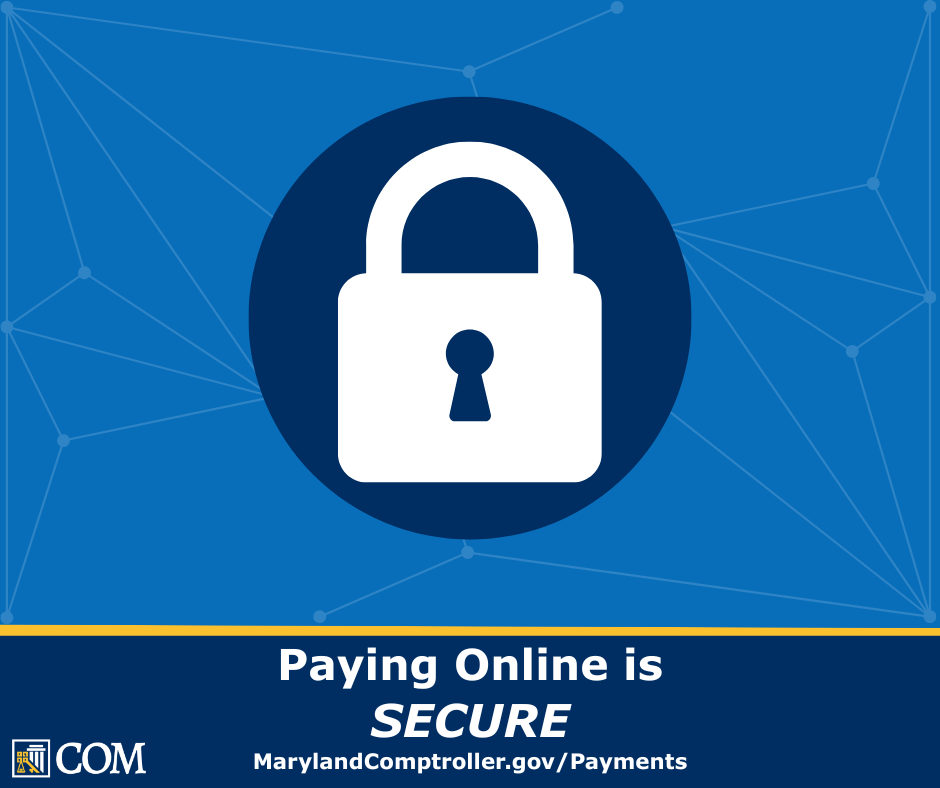 A Lock: Paying online is secure